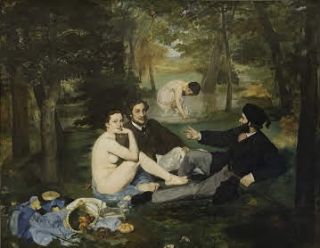 Déjeuner sur l’herbe - Edouard Manet​