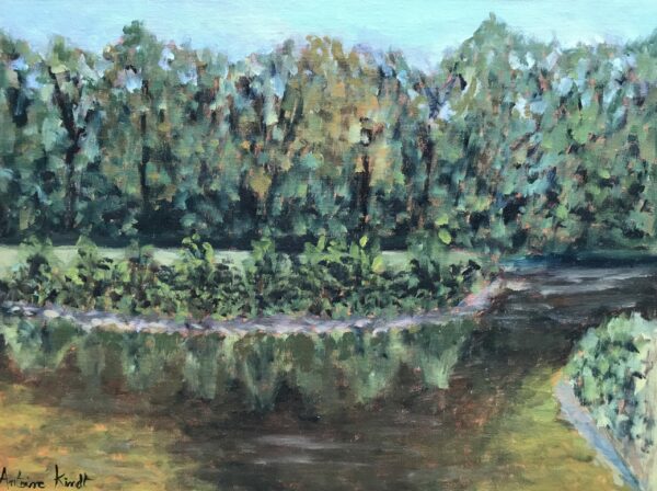 Etang et arbres (Pond and Trees)