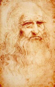 Portrait of Leornardo Da Vinci